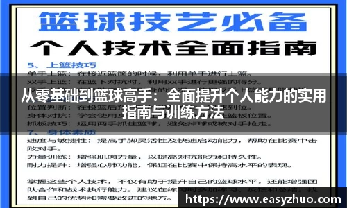 从零基础到篮球高手：全面提升个人能力的实用指南与训练方法